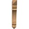 Ekena Millwork Olympic Arts & Crafts Rough Sawn Bracket, Western Red Cedar, 6"W x 32"D x 40"H BKT06X32X40OLY03RWR - alternate 3